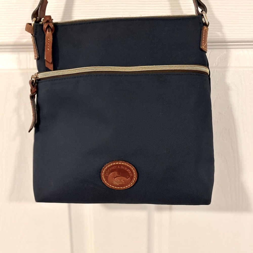 Dooney & Bourke navy shoulder bag